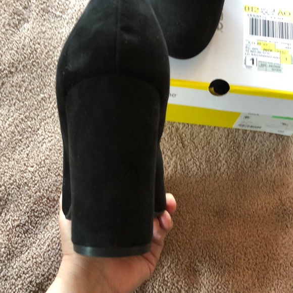 Liz Claiborne stacked block heel 12w new - Picture 5 of 6